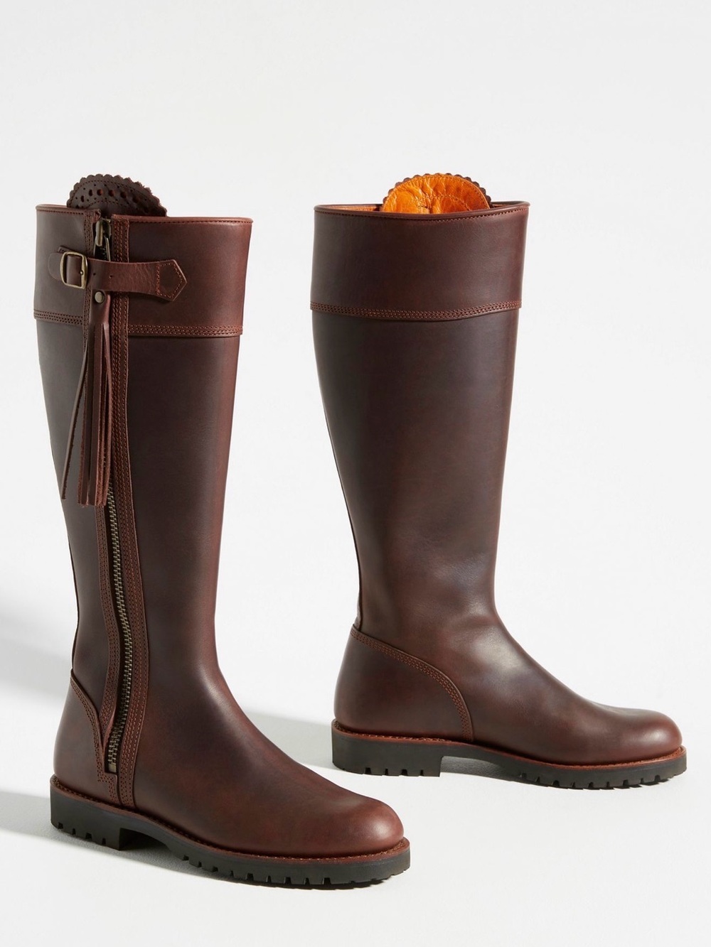 Anthropologie Penelope Chilvers Long Tassel Knee-High Boots